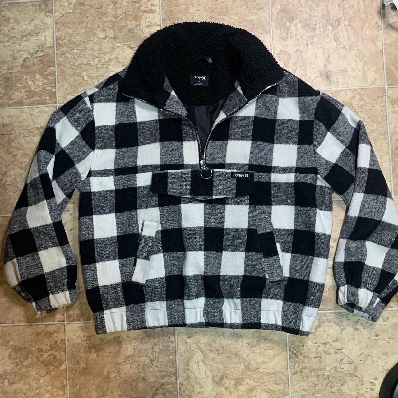 Hurley popular plaid pullover