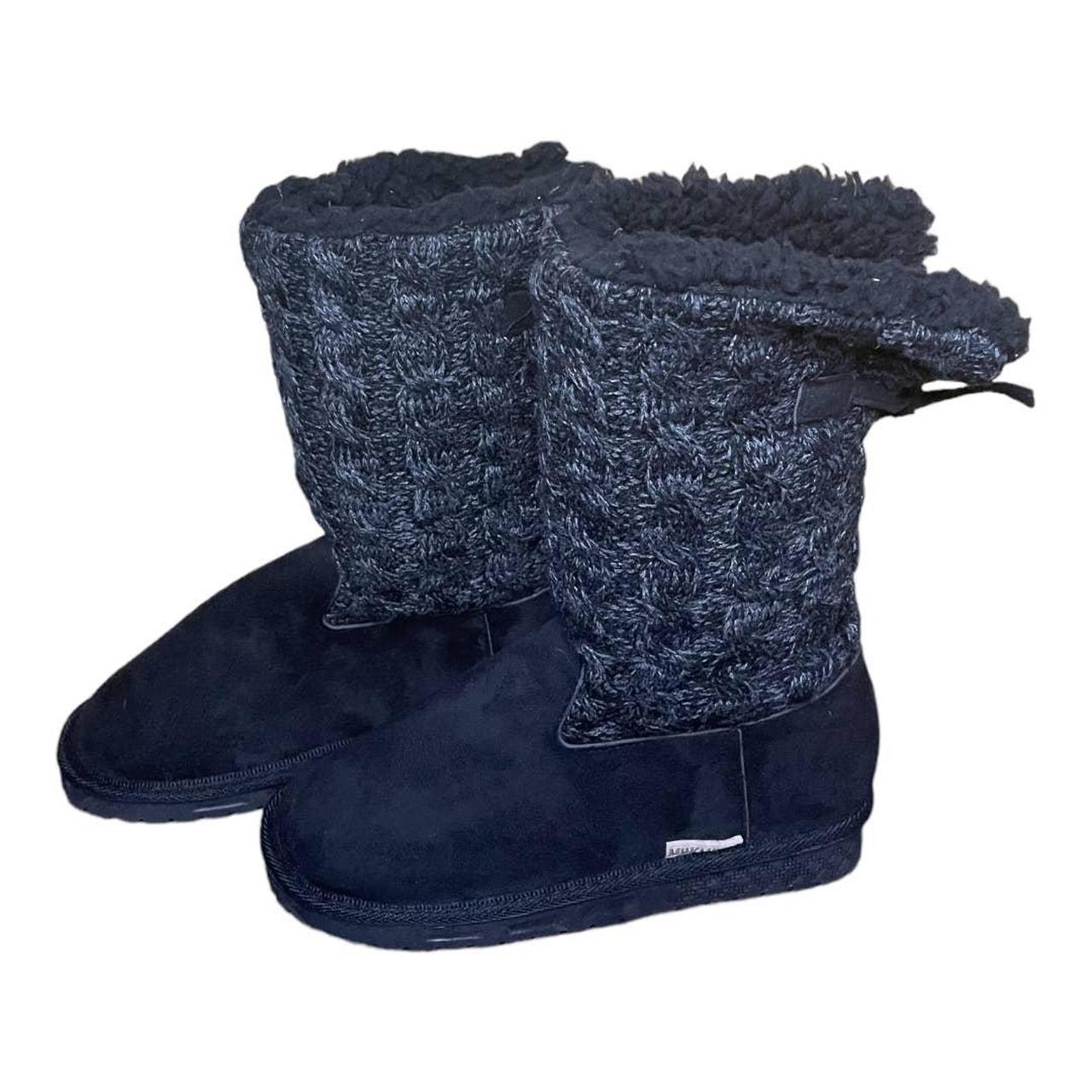 Muk luk knit outlet boots