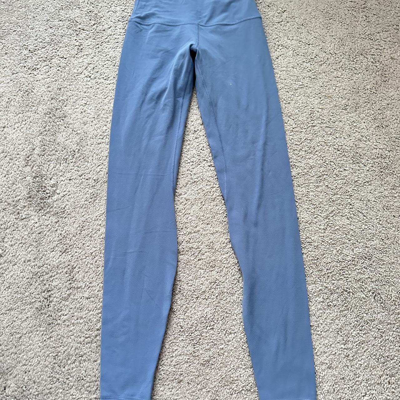 Lululemon 28” align leggings Pastel Blue Double - Depop