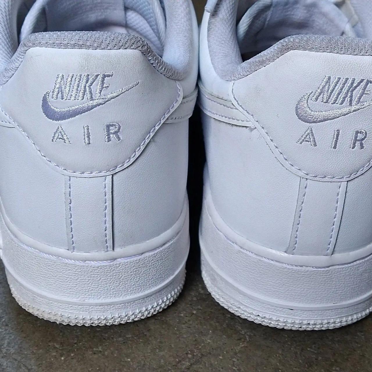 Nike Air Force 1 low white Size 9 No need to dm me... - Depop