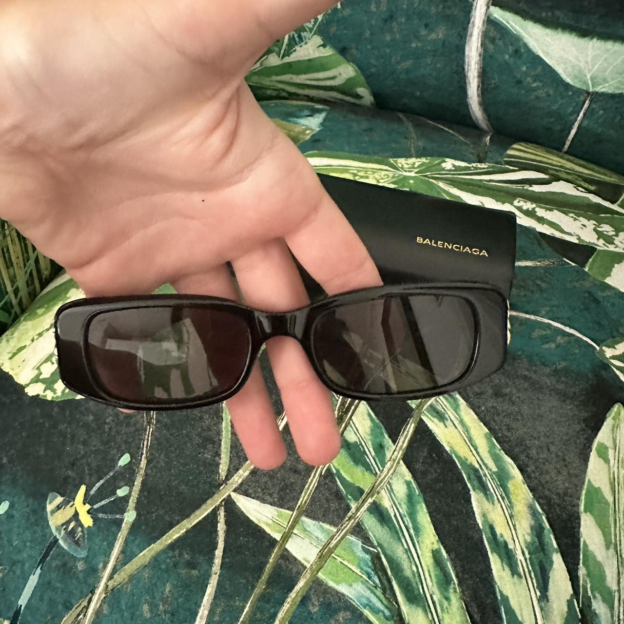 Balenciaga sunglasses worn a couple of times Selling... Depop