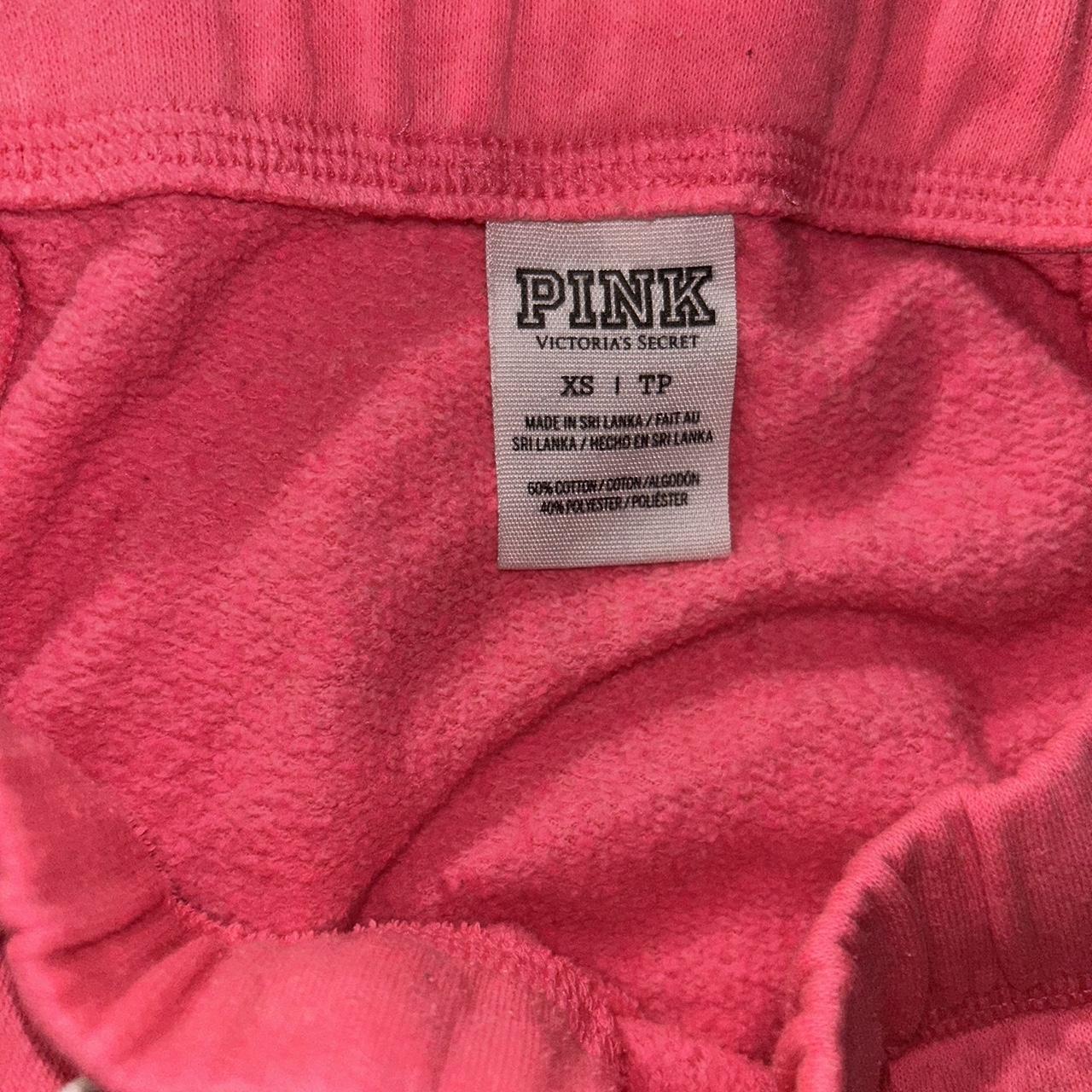 Victoria Secret track suit grey and pink - Depop