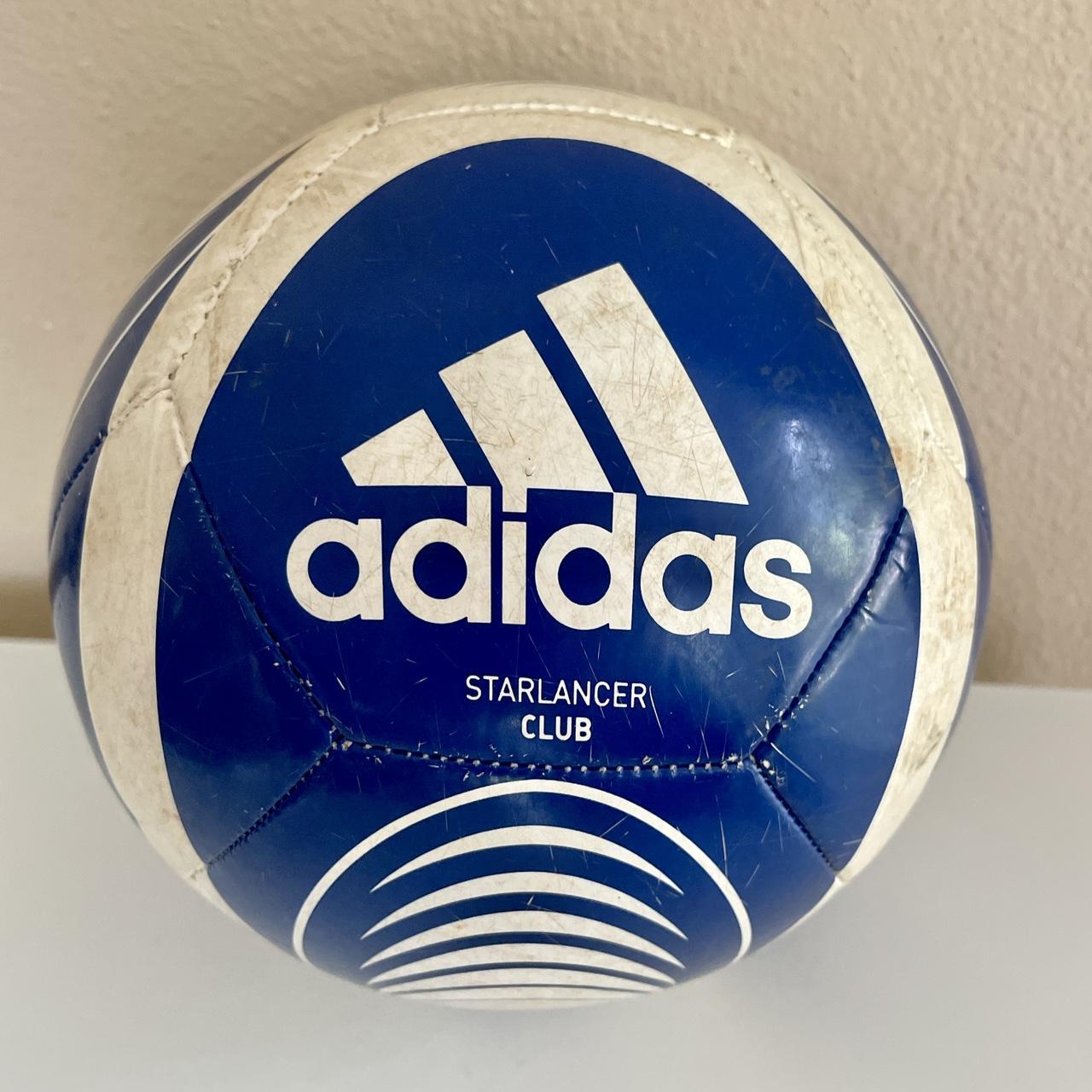 Adidas Starlancer Club Soccer Balls Football White... - Depop