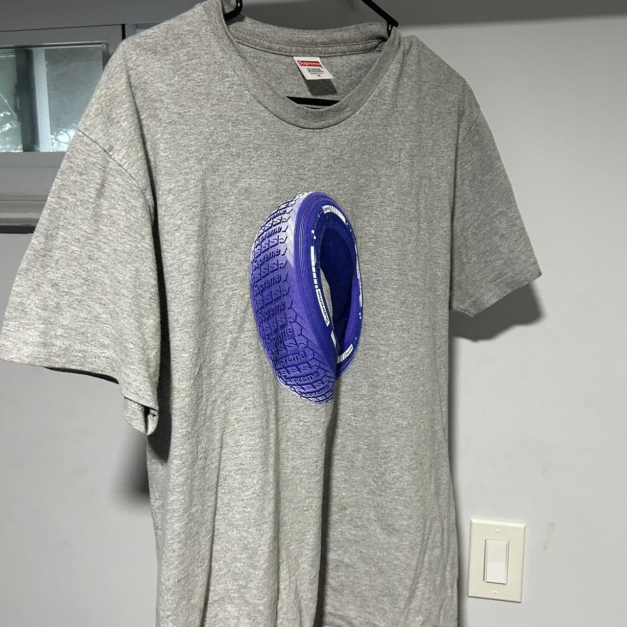 Supreme authentic Logo Tire Tee