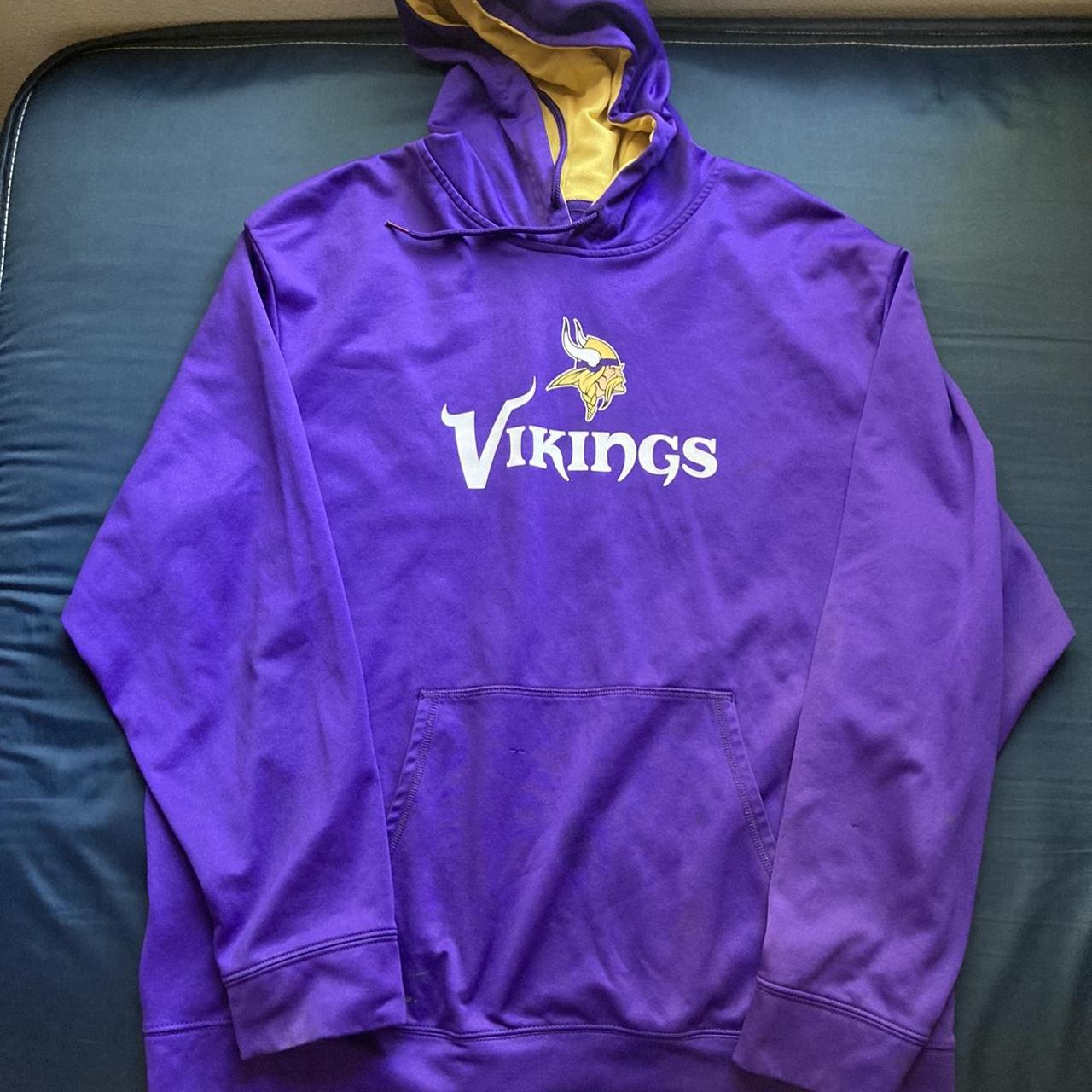 NFL team apparel Minnesota Vikings Football hoodie - Depop