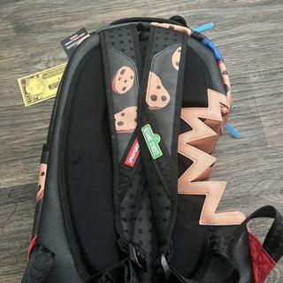 Sprayground pink gummy money bag stained and but - Depop