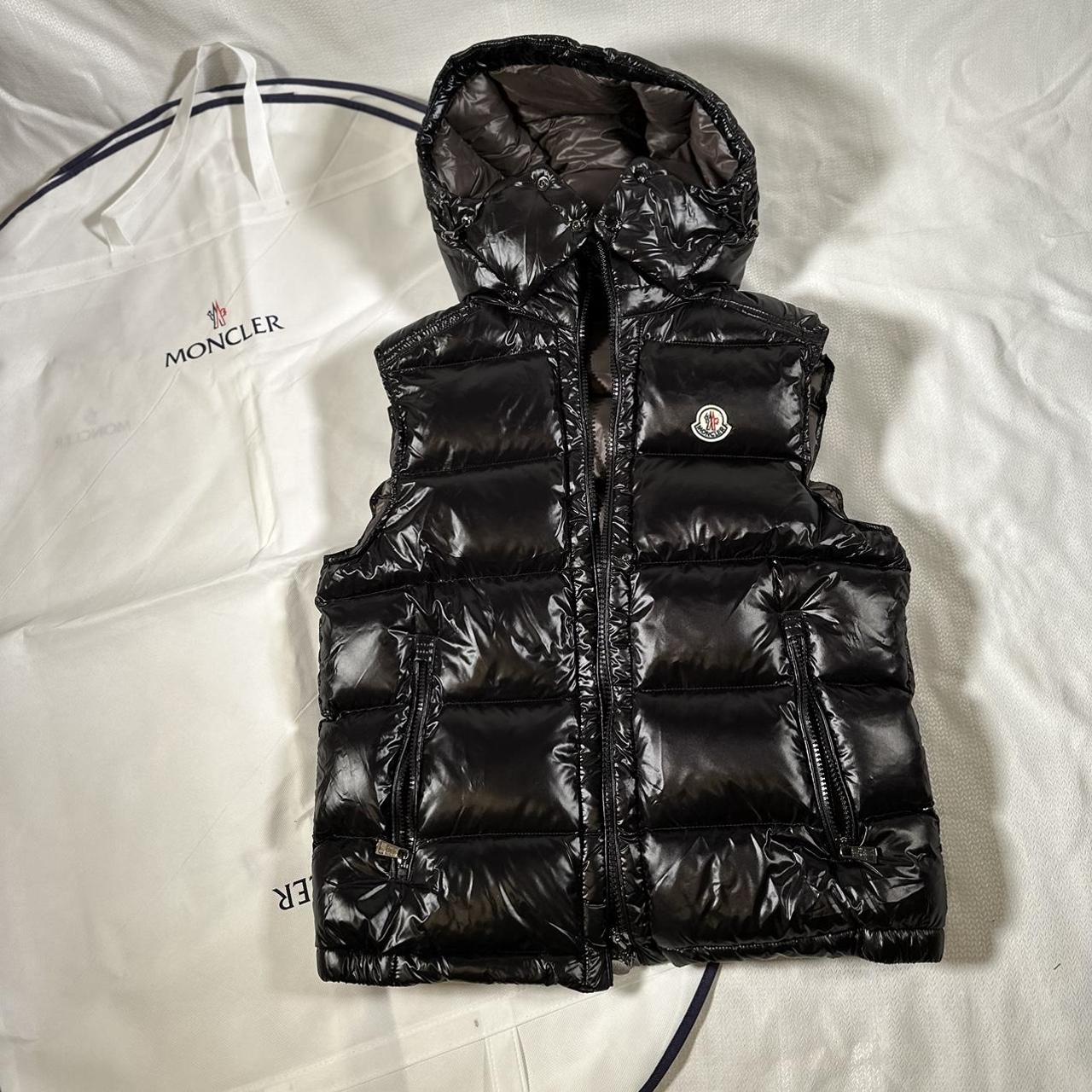 Brand New Moncler Bubble Vest Size Small Comes... - Depop