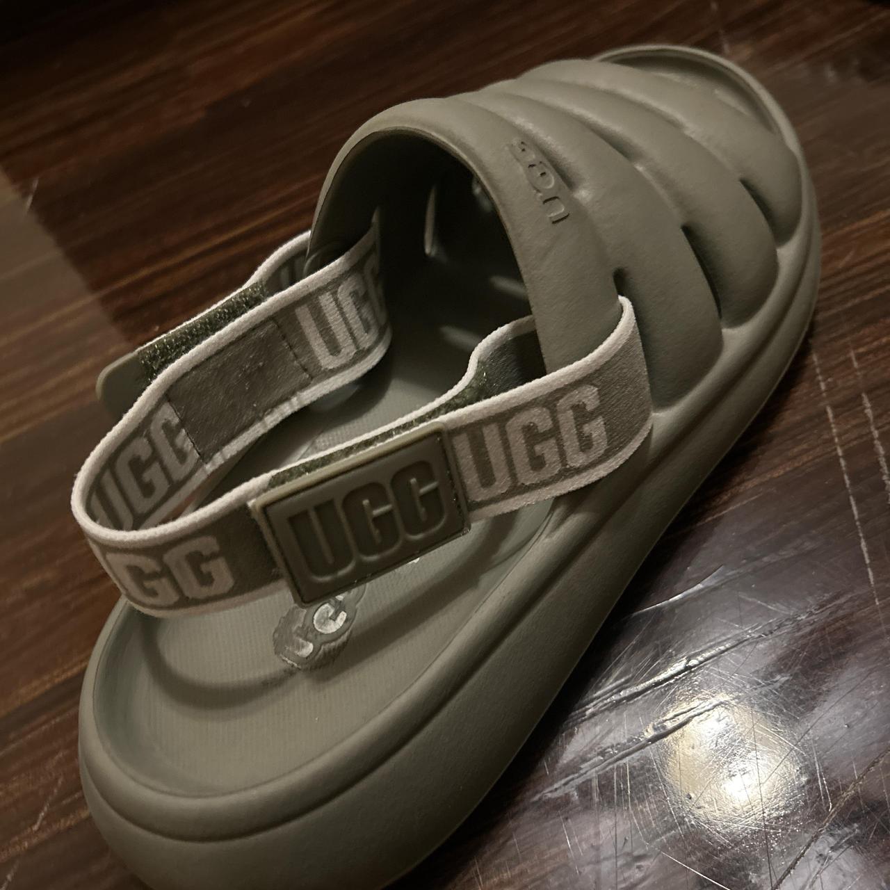 UGG Women's Slides - Grey – Gray UGG slides #UGGs… - image 2