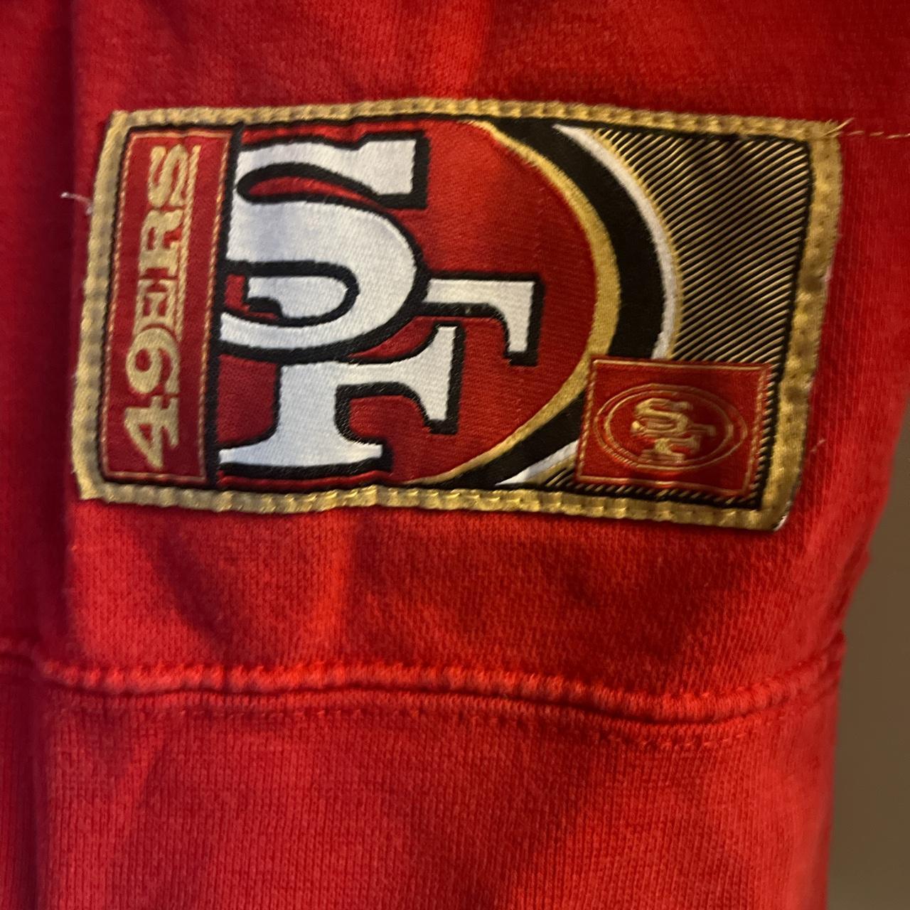 san francisco 49ers crewneck sweatshirt nfl - Depop