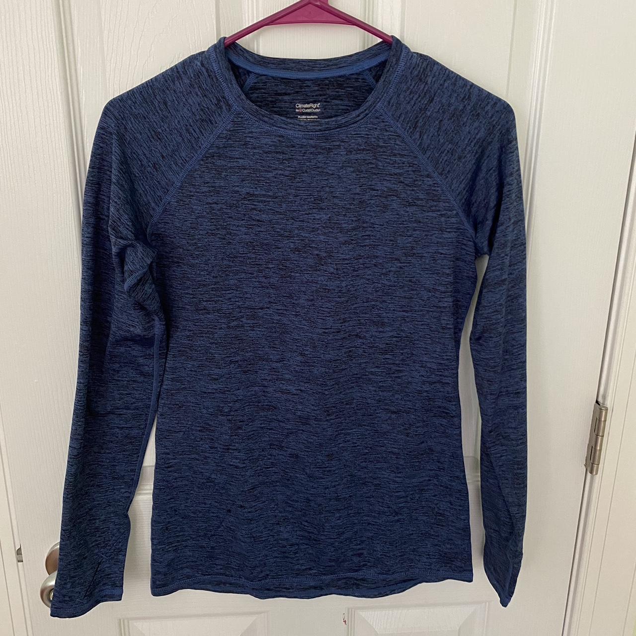 Extra Small Women's Blue and Black Climate Right by - Depop