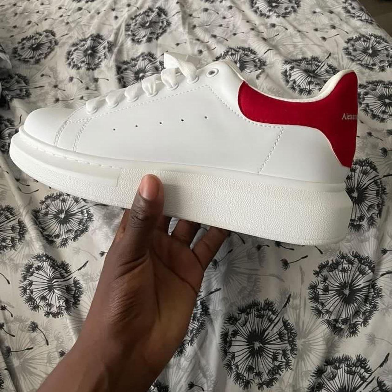 Size White and Red Alexander Depop
