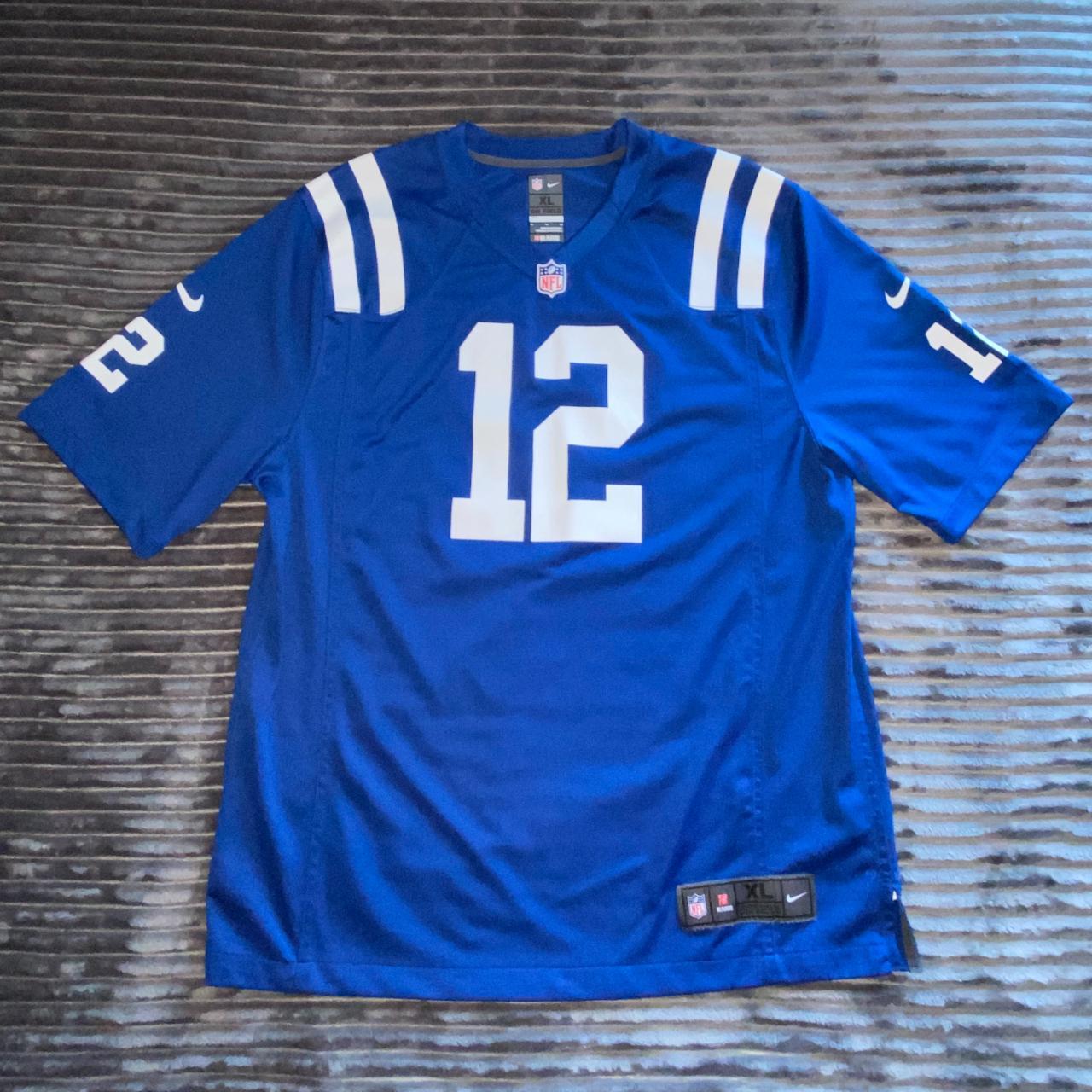 Nike Retired Andrew Luck NFL Colts Jersey #12 Mens - Depop