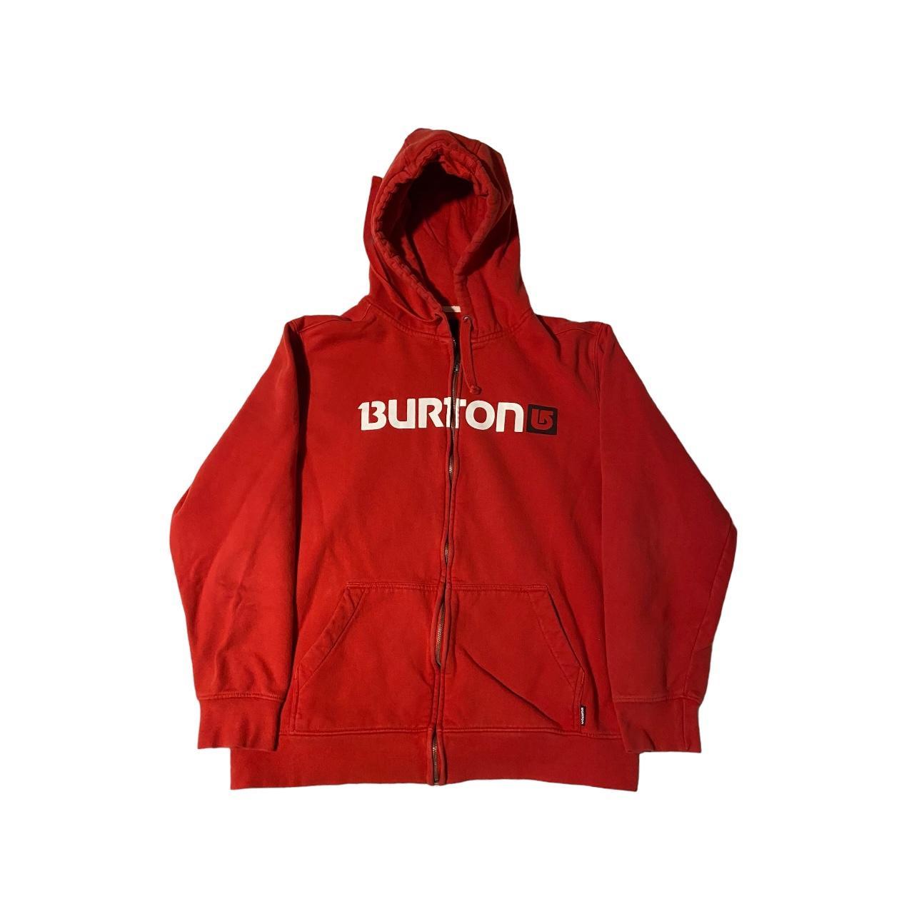 Burton full zip hoodie Excellent condition Size Depop