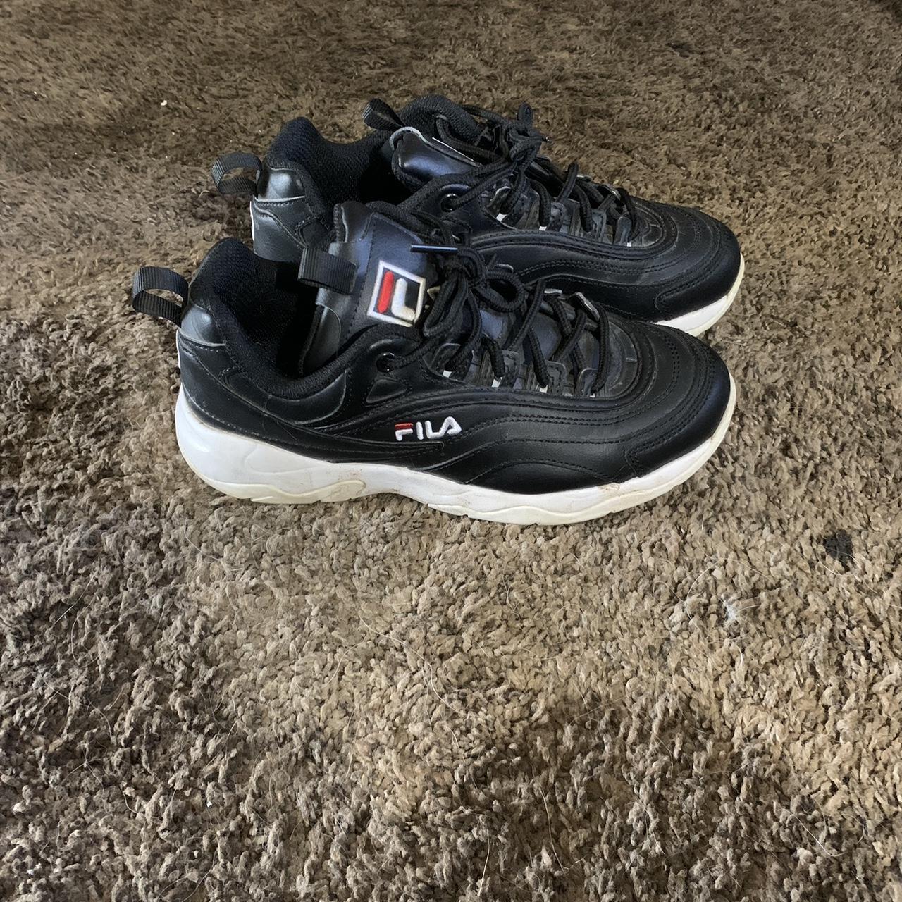 Fila best sale disarray black