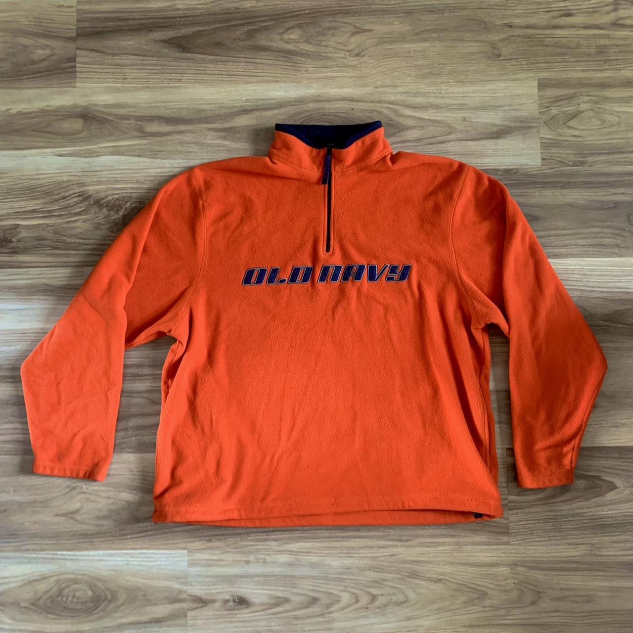 Y2K Old Navy Fleece Quarter Zip Size XXL Depop