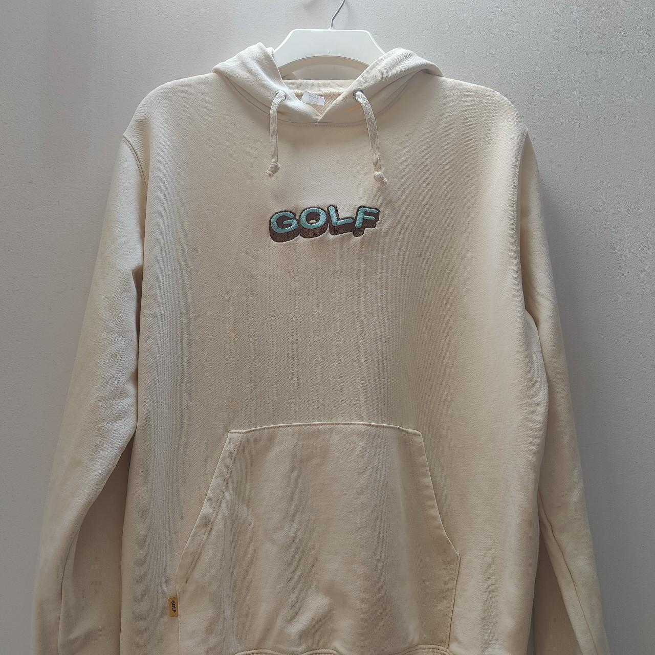 Golf wang cream hoodie sale