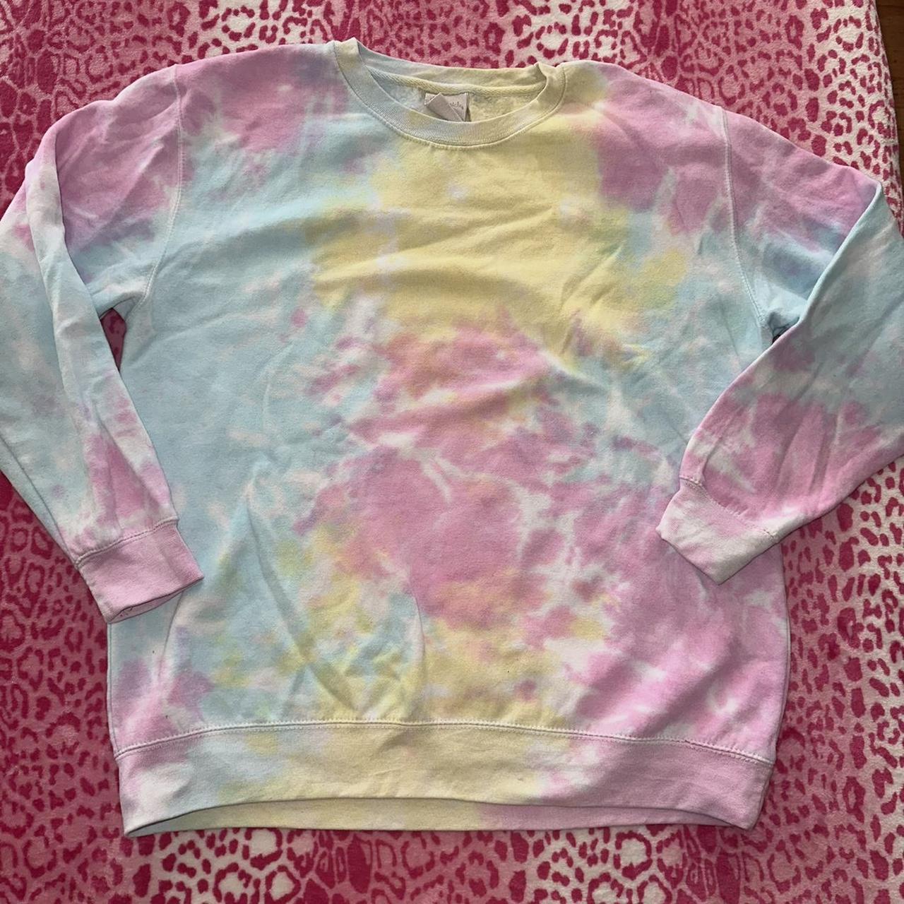 Pastel tie dye discount jumper