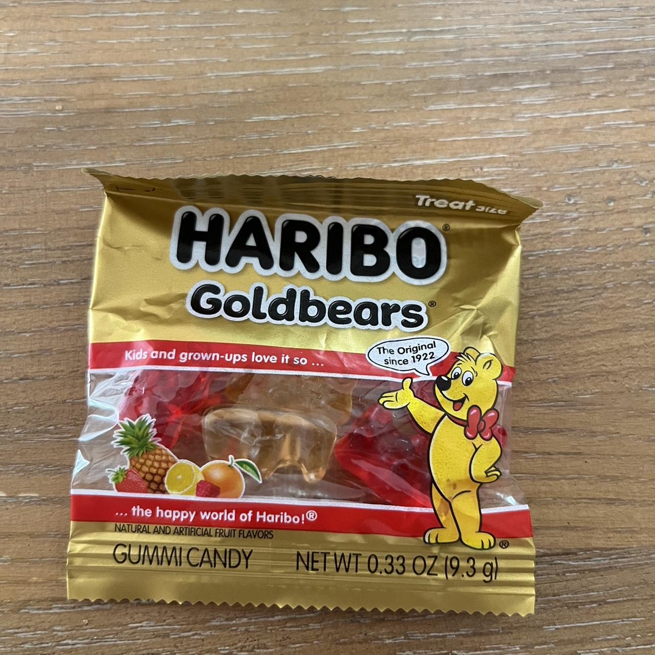 Mini Haribo Goldbears small pack but this one has 5... - Depop