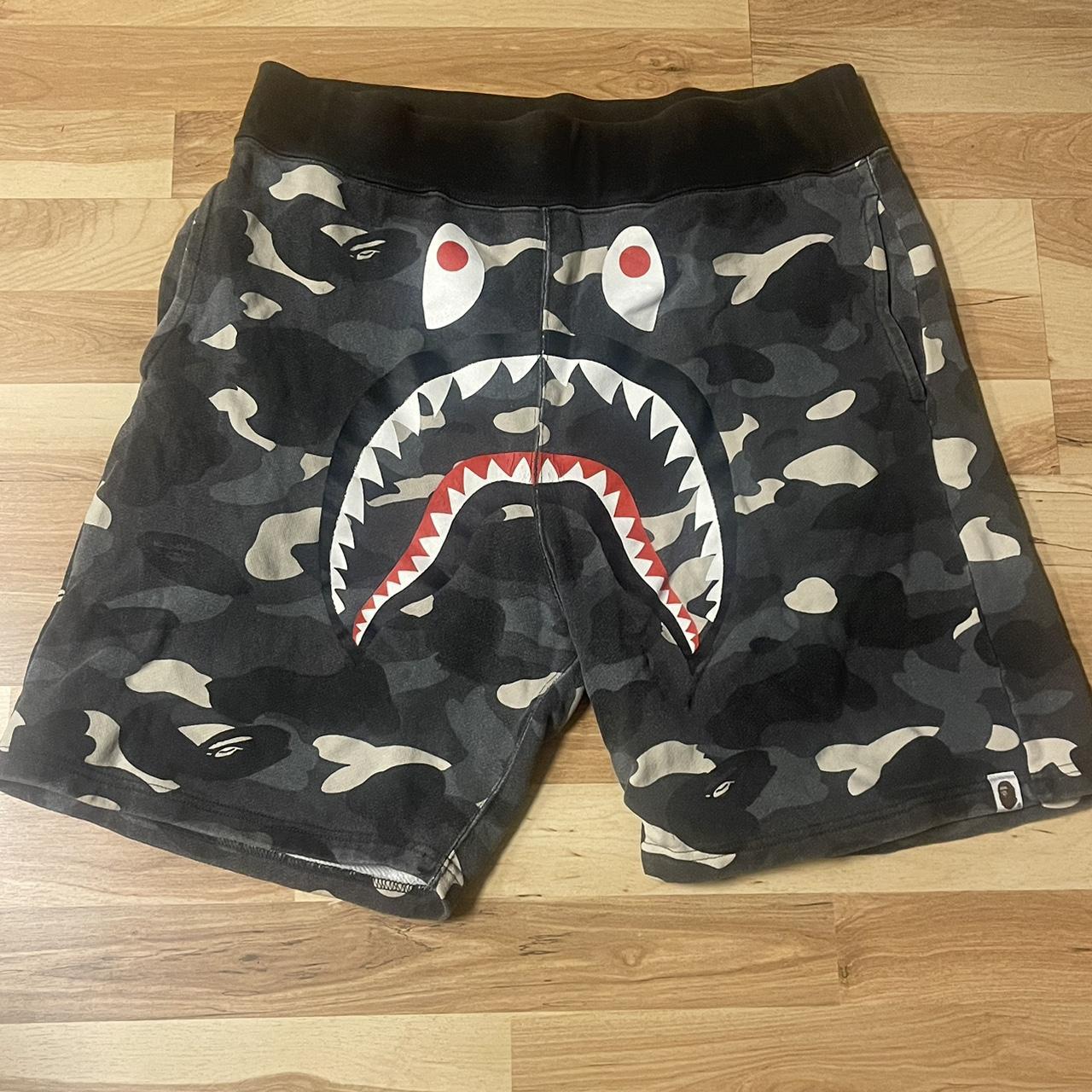 Glow in the dark bape shorts sale