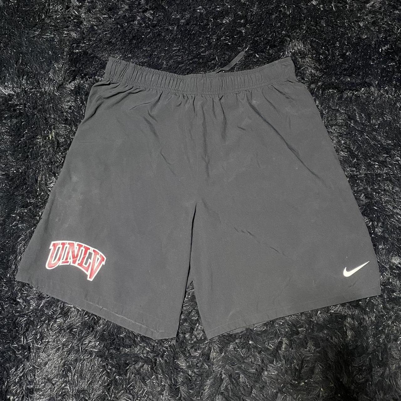 Unlv Nike shorts very lightly stained (can barely see) - Depop
