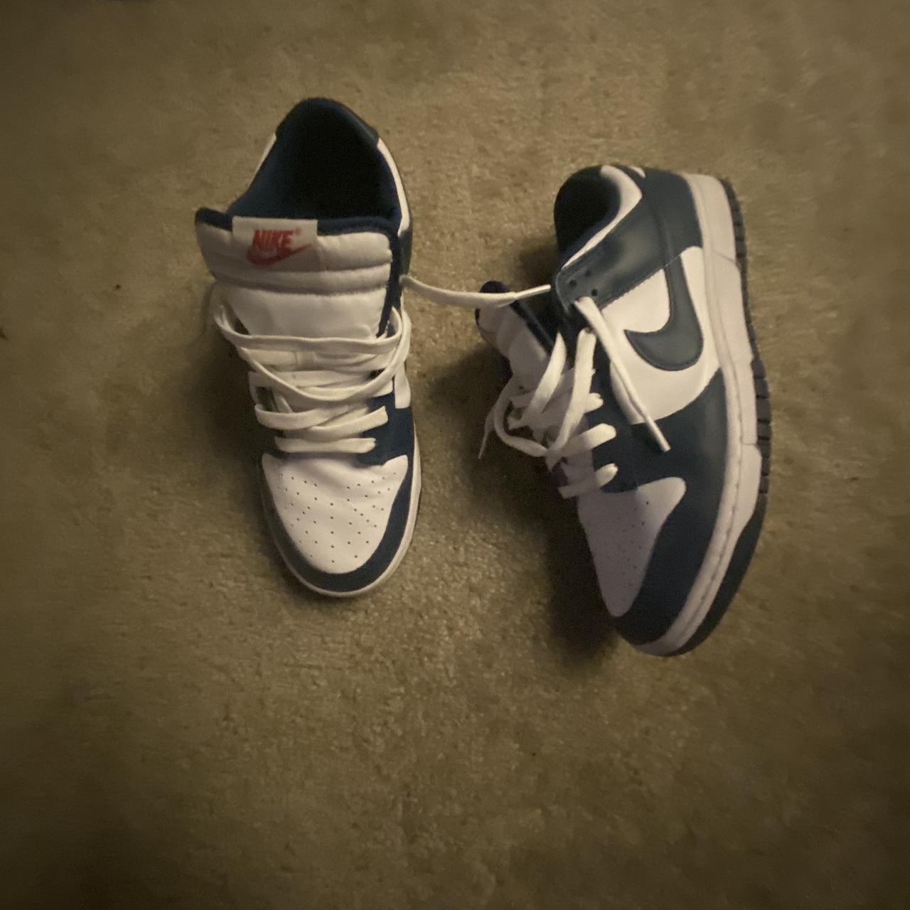 light blue and white dunks men
