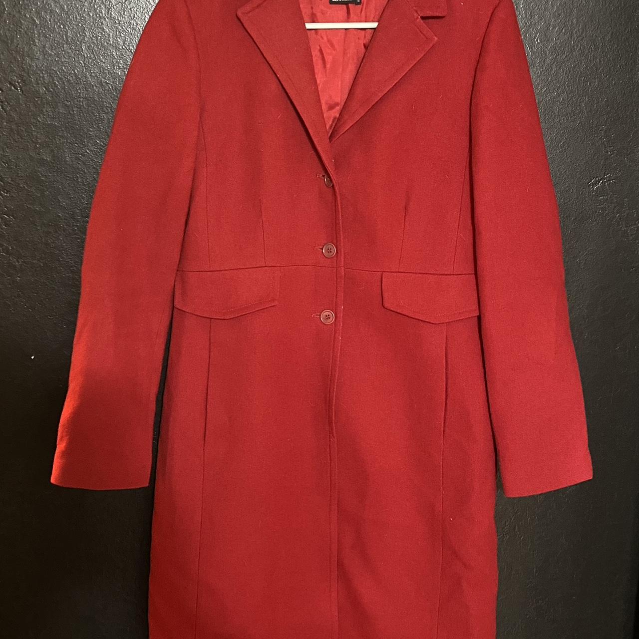 Bcbgmaxazria red coat Clearance