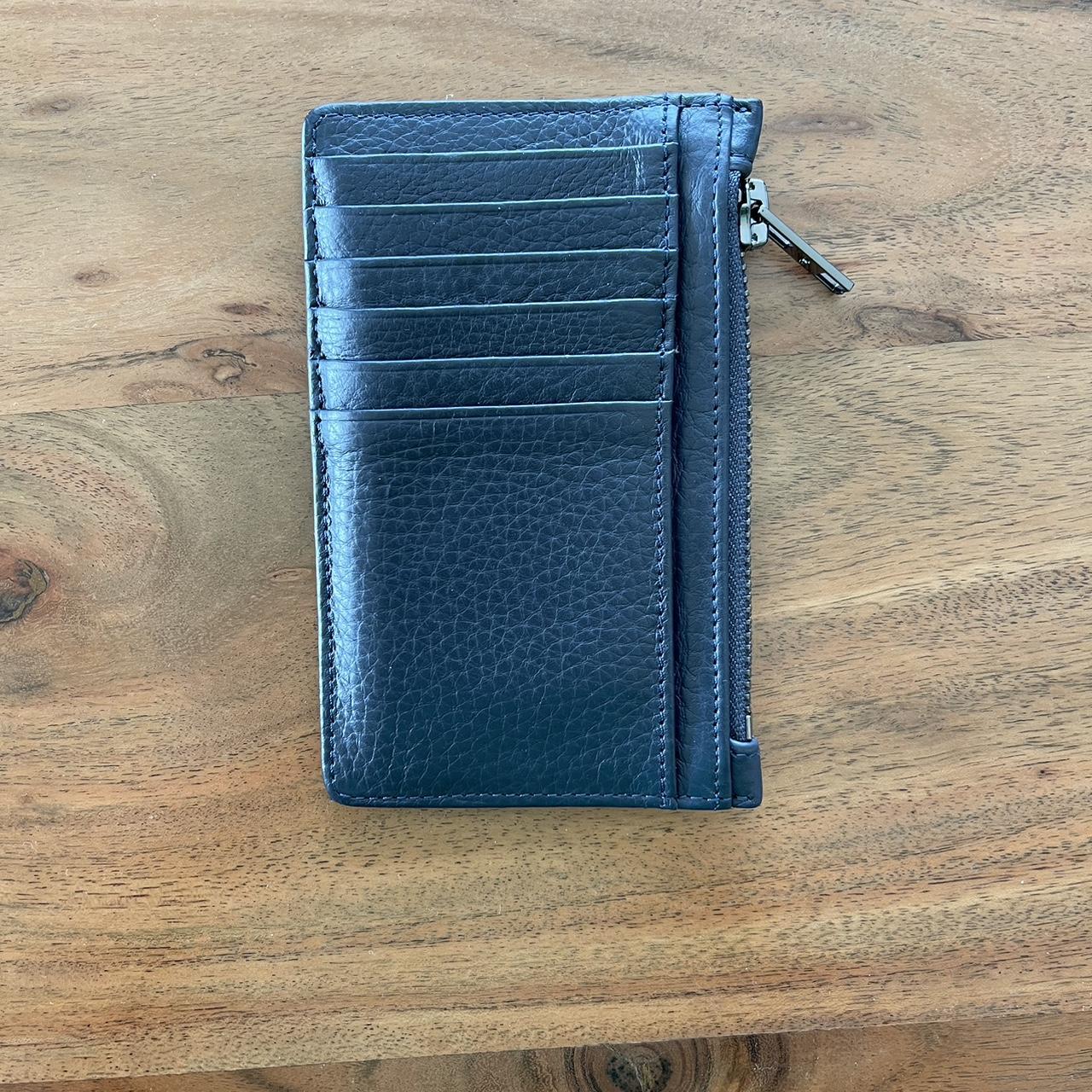 Status Anxiety Wallet Navy Blue Depop