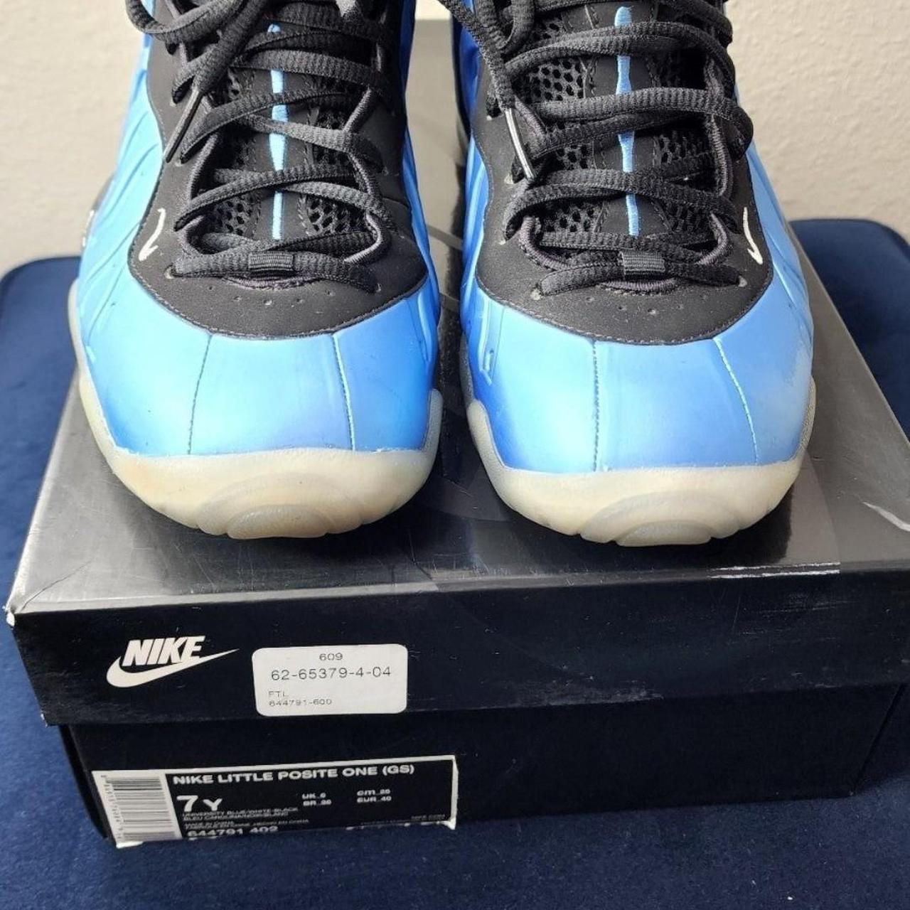 foamposite blue black
