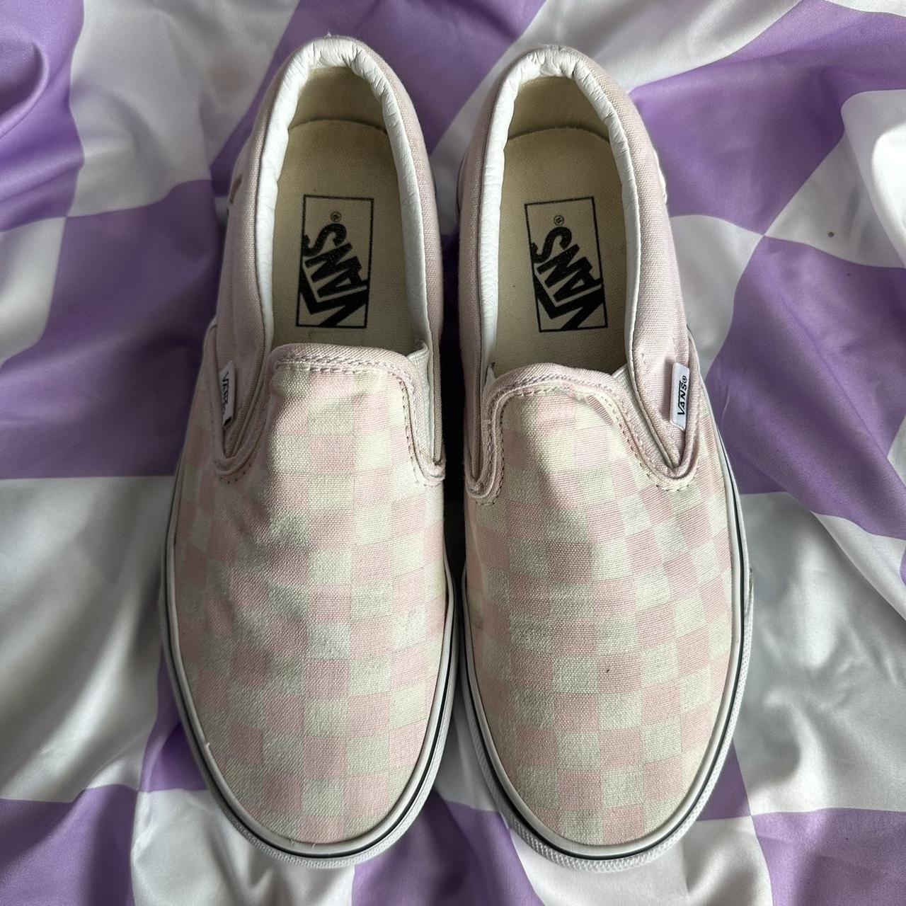 vans zephyr pink checkered