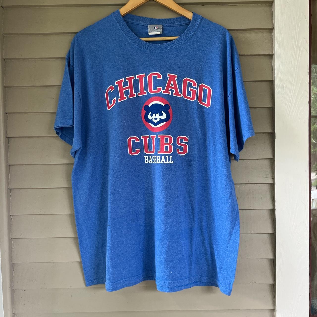 Chicago Cubs tie-dye tee sz XL DEPOP PAY ONLY PLS - Depop