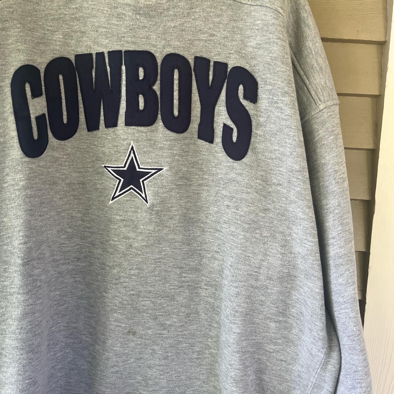 Vintage Starter Dallas Cowboys crewneck sweatshirt XL - Depop