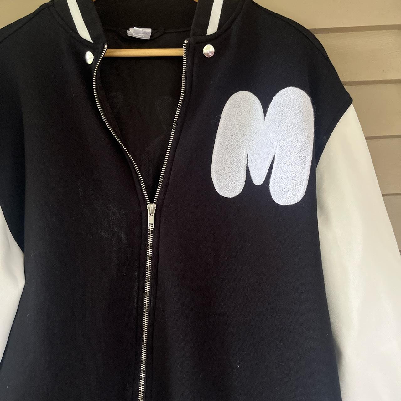 Marshmello varsity jacket Size M Pit to pit 22in... Depop