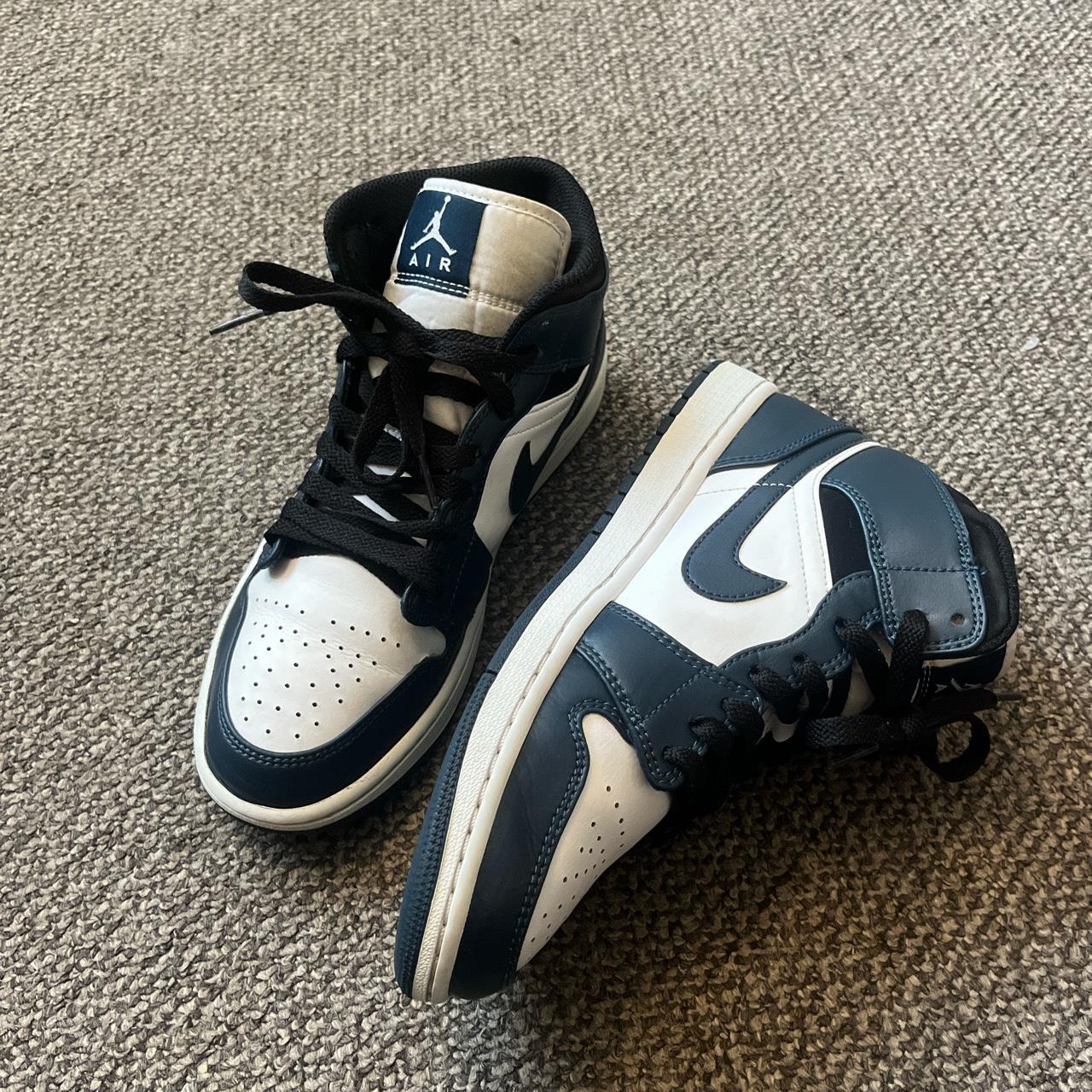 armory navy white black jordan 1