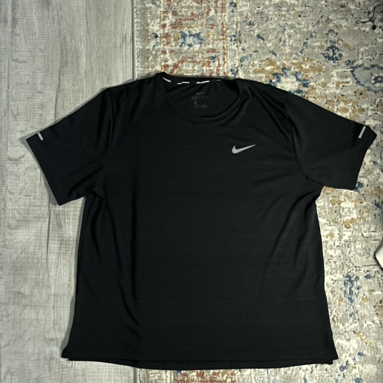 Black Nike Running men’s shirt In great condition Depop