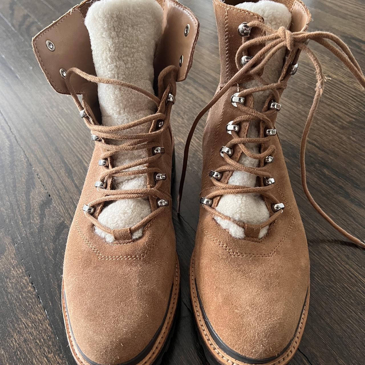 Marc fisher clearance shearling boots