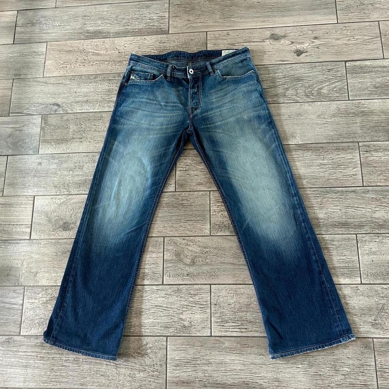 Vintage Faded Blue Wash Diesel Zaghor Jeans Good... - Depop