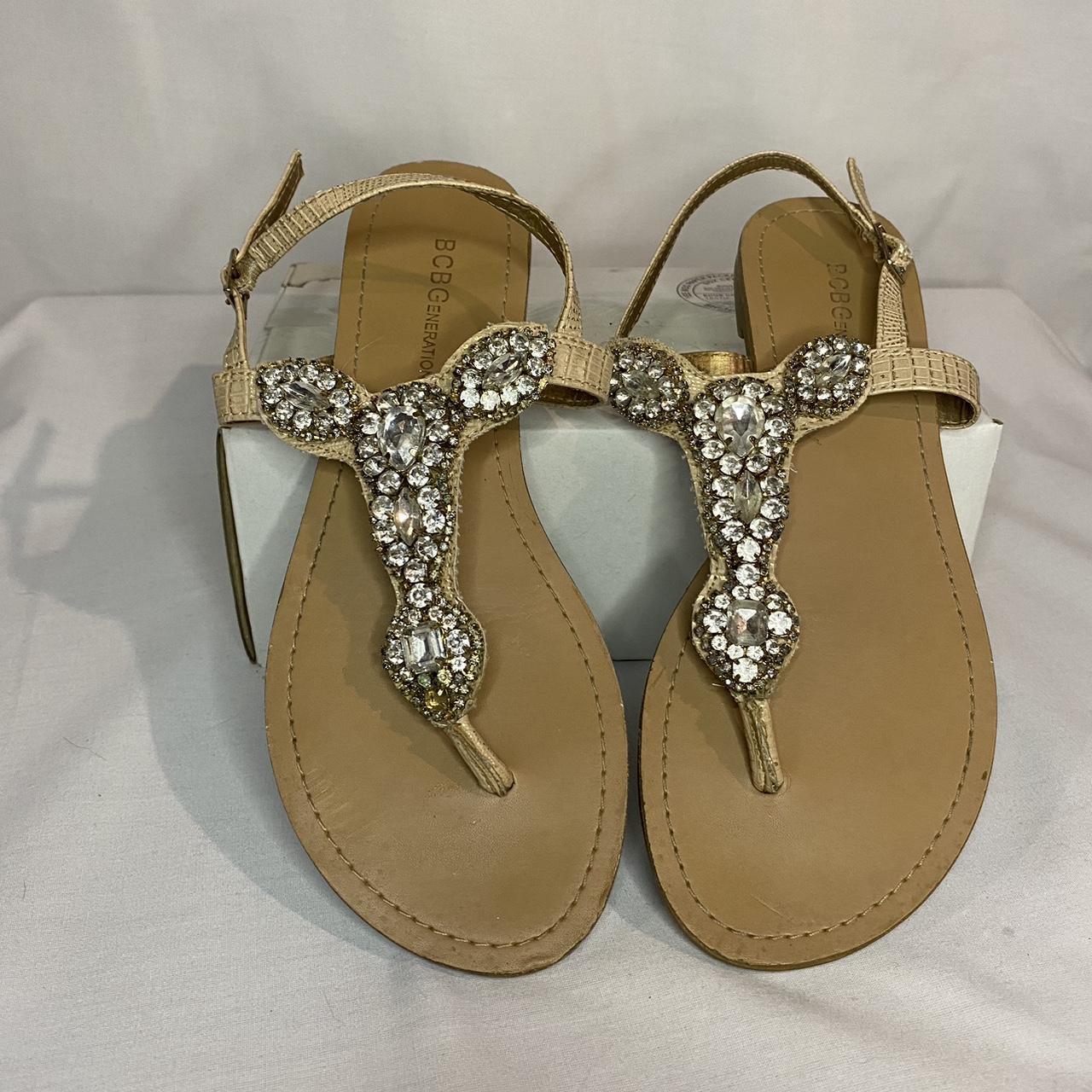 Bcbgeneration jeweled clearance sandals