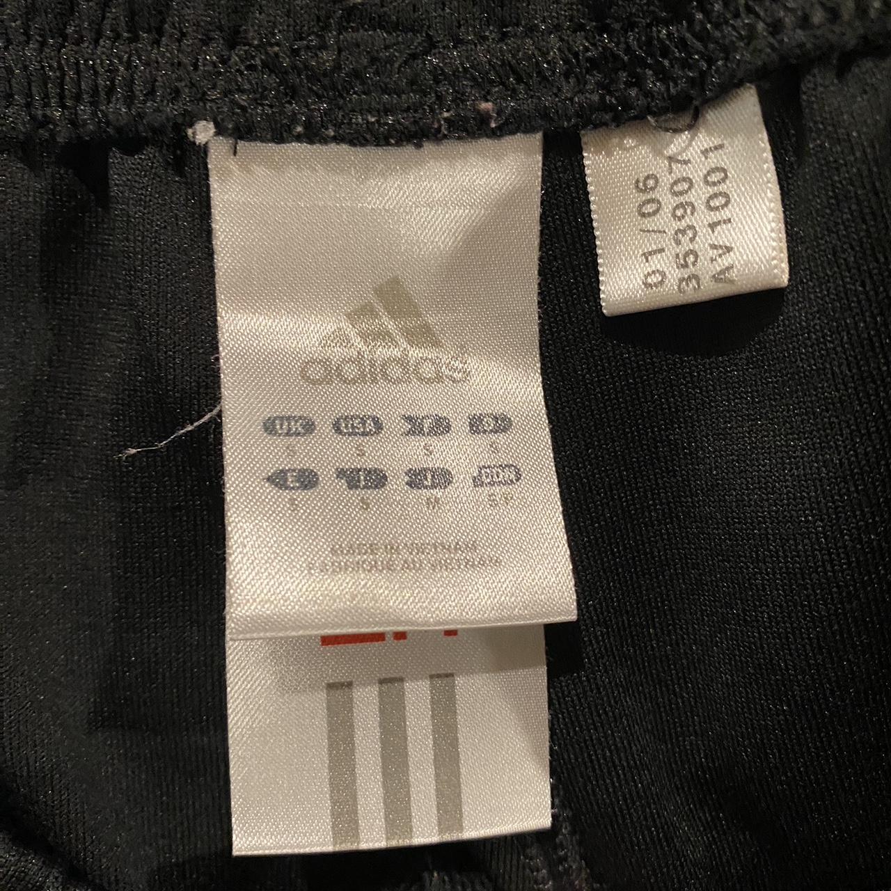 Adidas Track Pants Womens Small All Black Warm Up - Depop