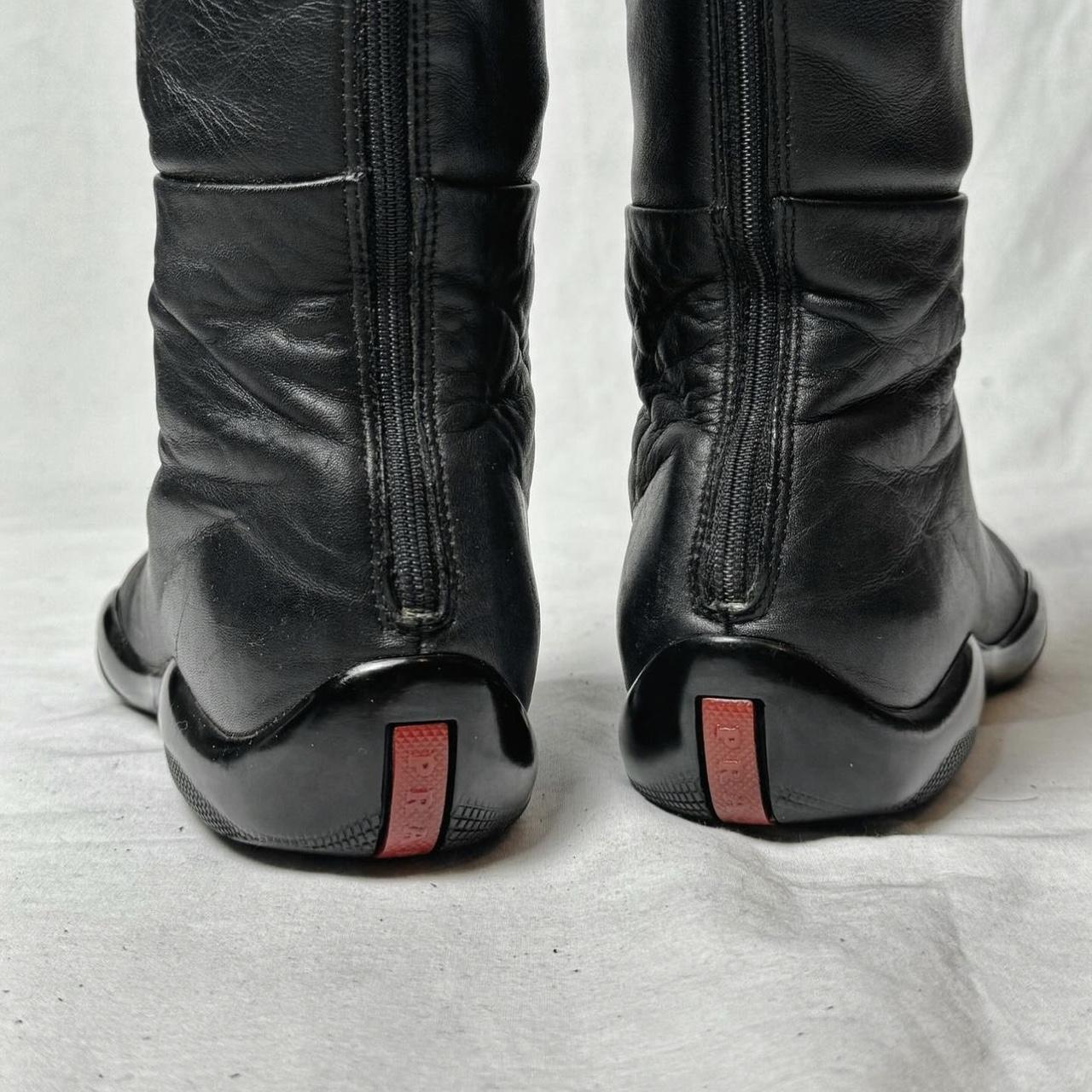 10aw archive prada side gore boots tech