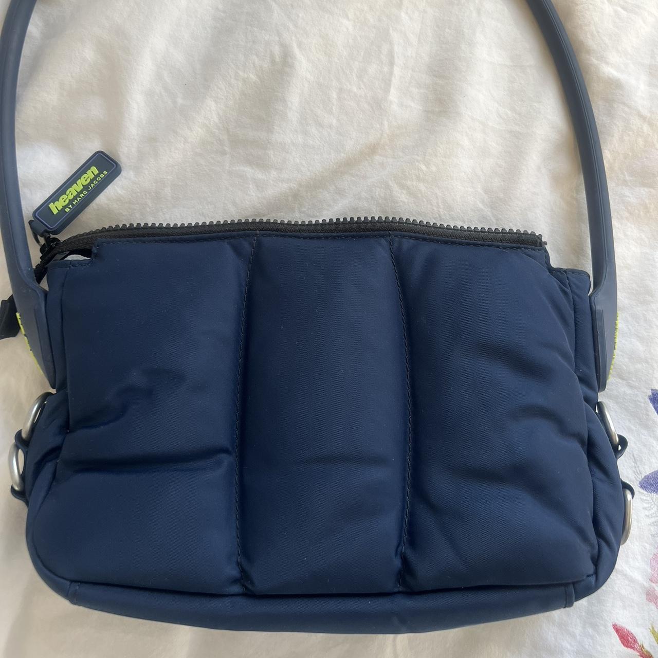 Marc Jacobs Heaven ネイビー ナイロン ショルダーバッグ heaven BY MARC JACOBS】ロゴ入り ショルダーバッグ (heaven BY MARC