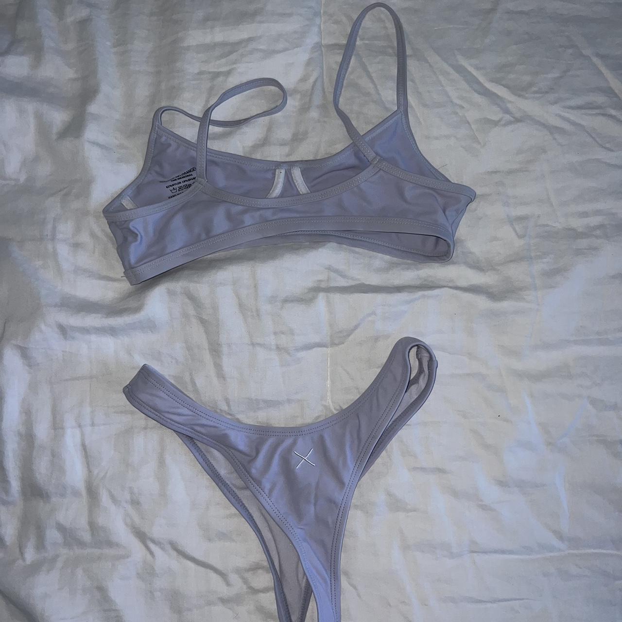 BoutineLa Bikini white detailing Depop