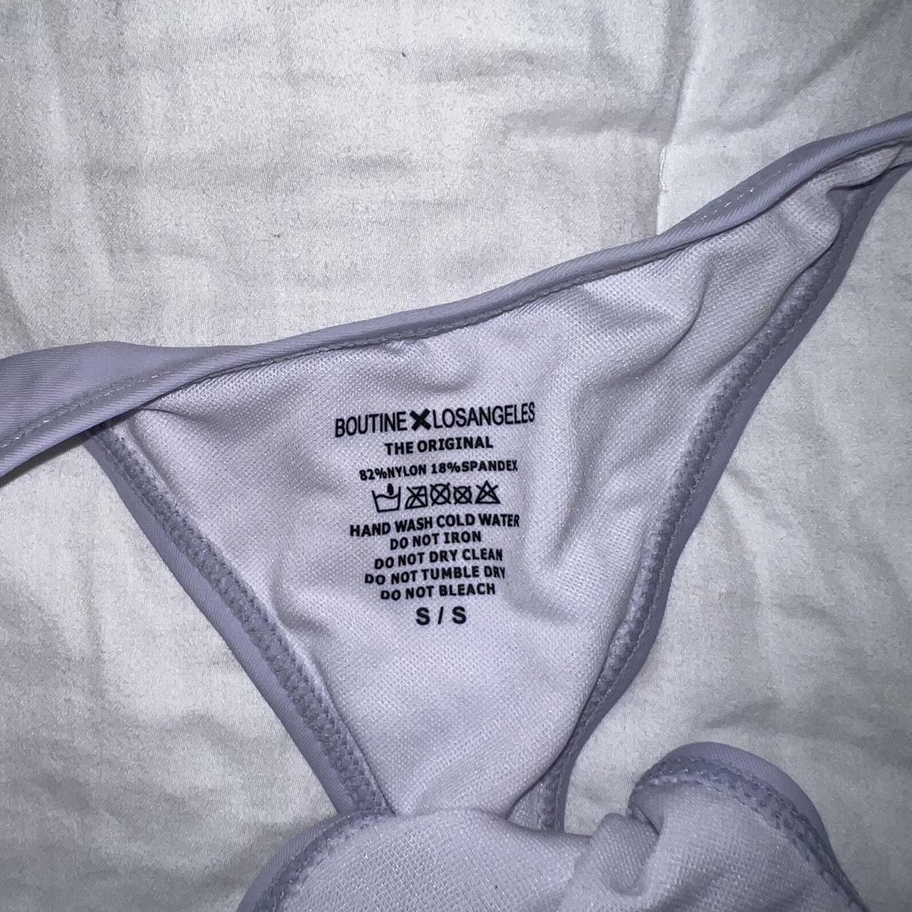 BoutineLa Bikini white detailing Depop