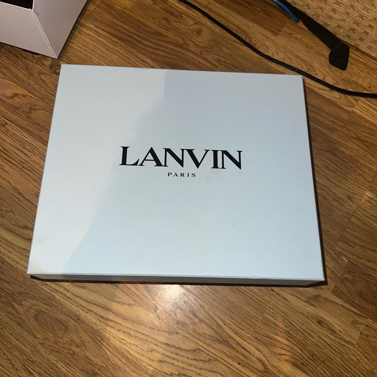 Lanvin Curb Sneaker Size 43 (10US) Worn... - Depop