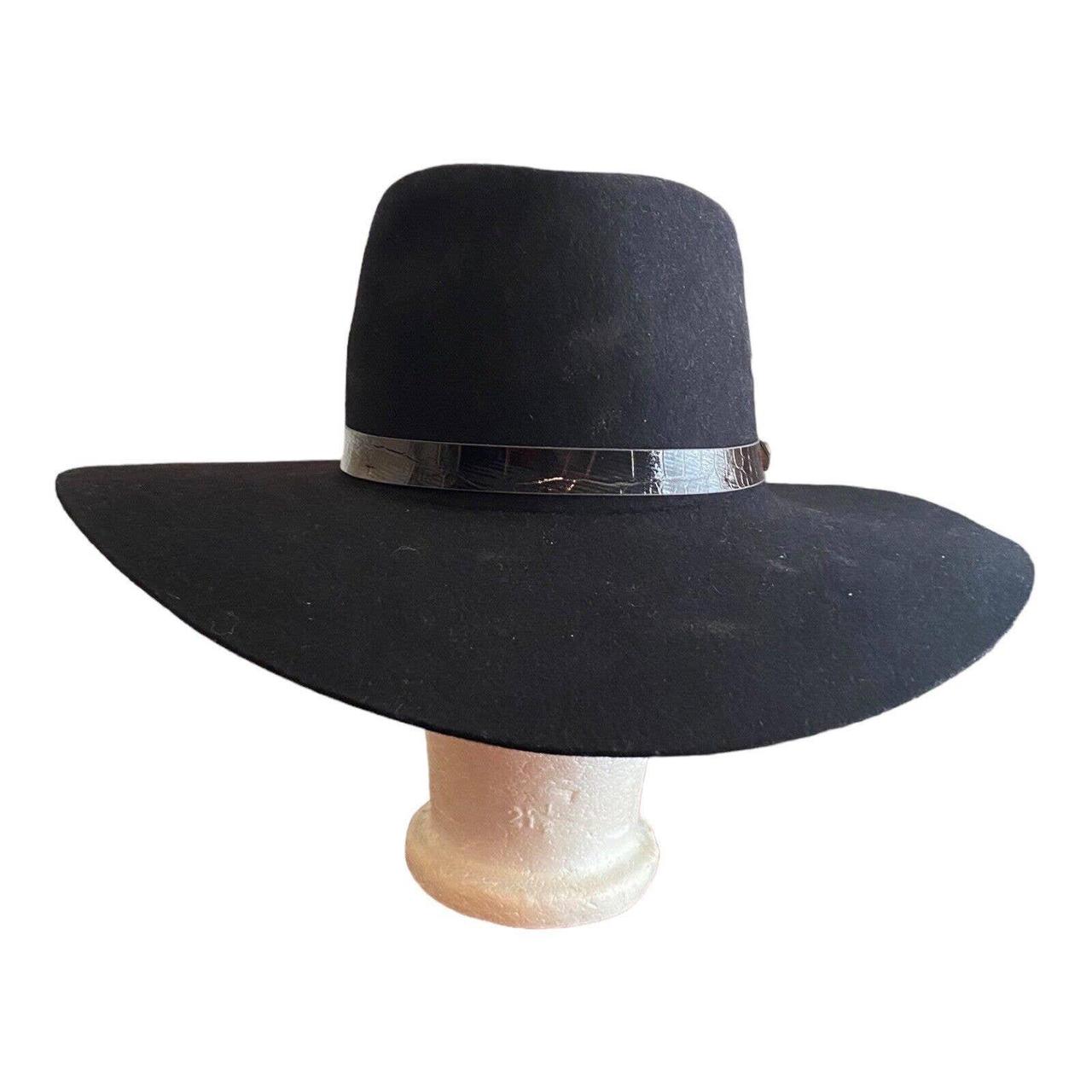 Akubra Men’s The Territory Black Hat size 55 Pure... - Depop