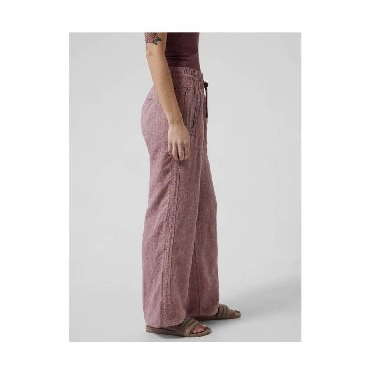 Athleta Cabo Linen Wide Leg Pants New with - Depop