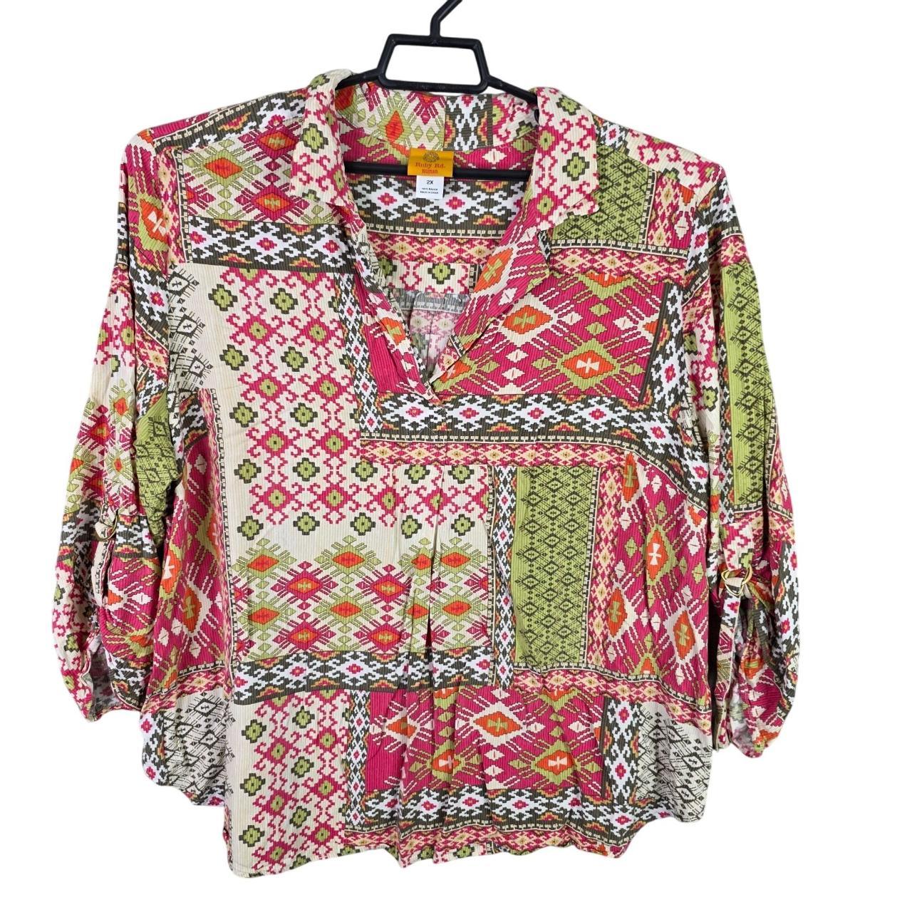 Ruby Rd. Women's Blouse - Multi – Womens Ruby Rd … - image 1