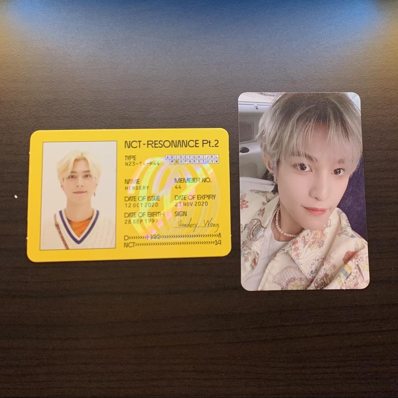 nct resonance pt2 photocards comes with yangyang and... - Depop