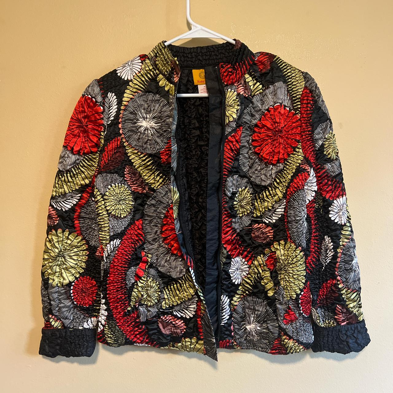 Ruby Rd. Women's Gifting Jacket - Multi/Black - M… - image 3