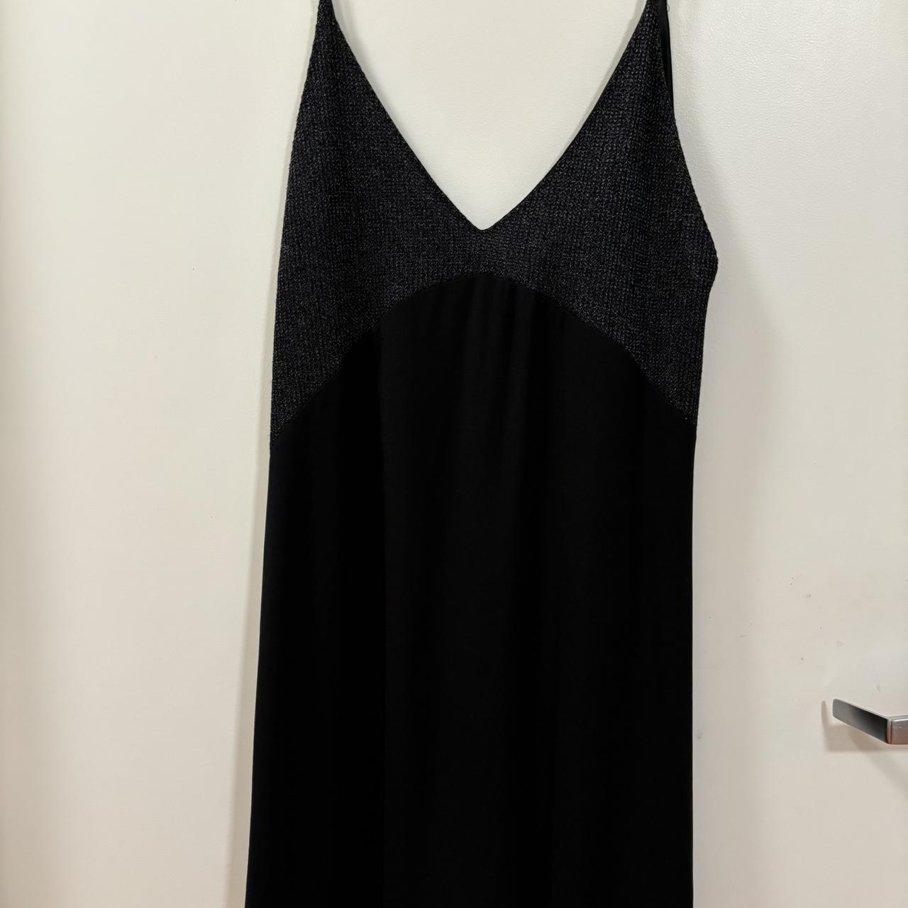 TRE by Zara black mini dress. Gorgeous material.... - Depop