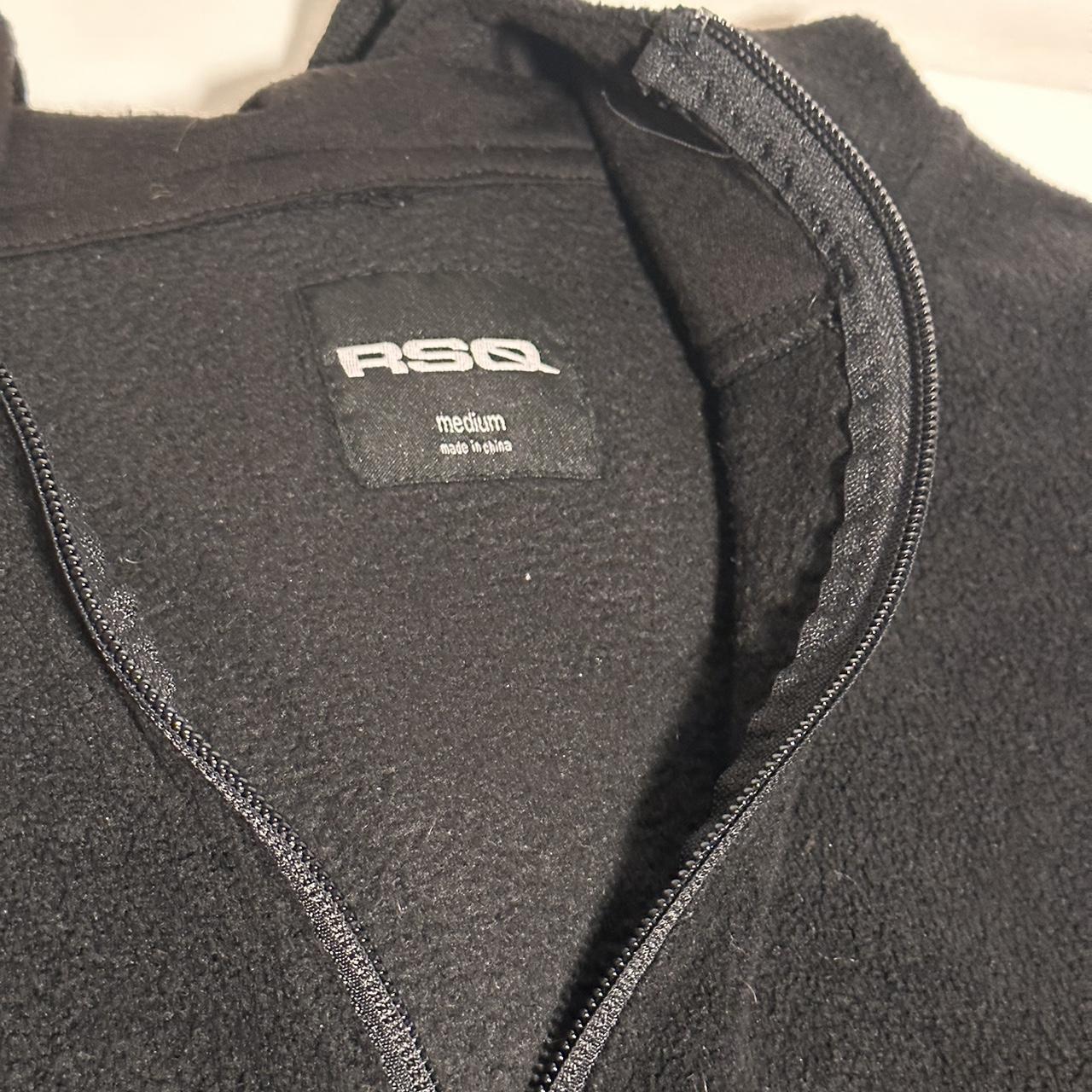 RSQ Mens Full Zip Fleece Hoodie